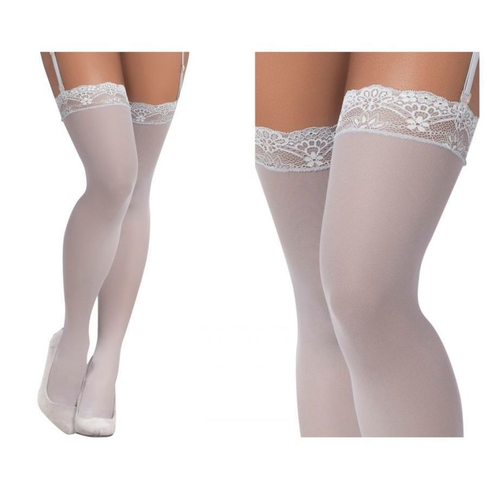Mapale 1097 Mesh Thigh High Stockings